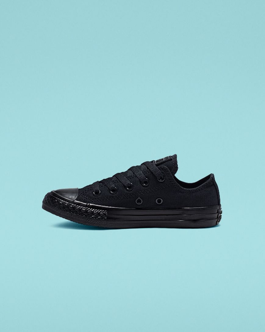 Zapatillas Bajas Converse Chuck Taylor All Star Classic Niña Negras | PE 28L7EP